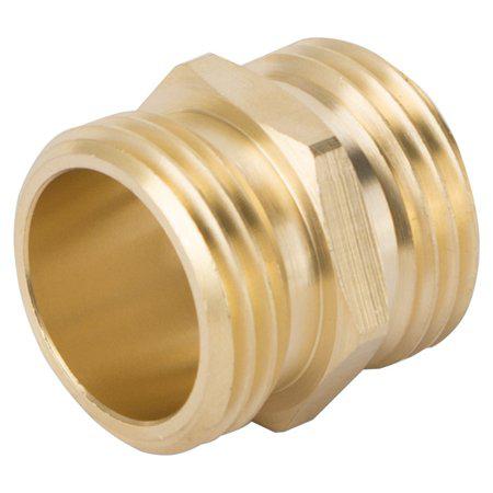 Landscapers Select Double Connector in NH X Male NH brass Gar
