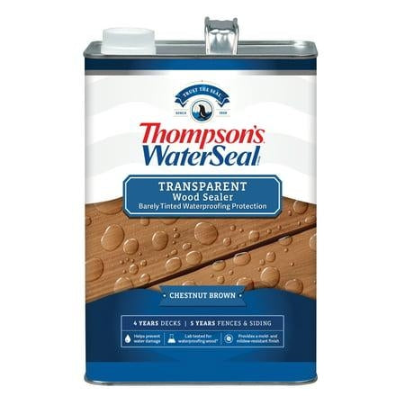 Thompson S Waterseal Transparent Wood Sealer Brown Gallon