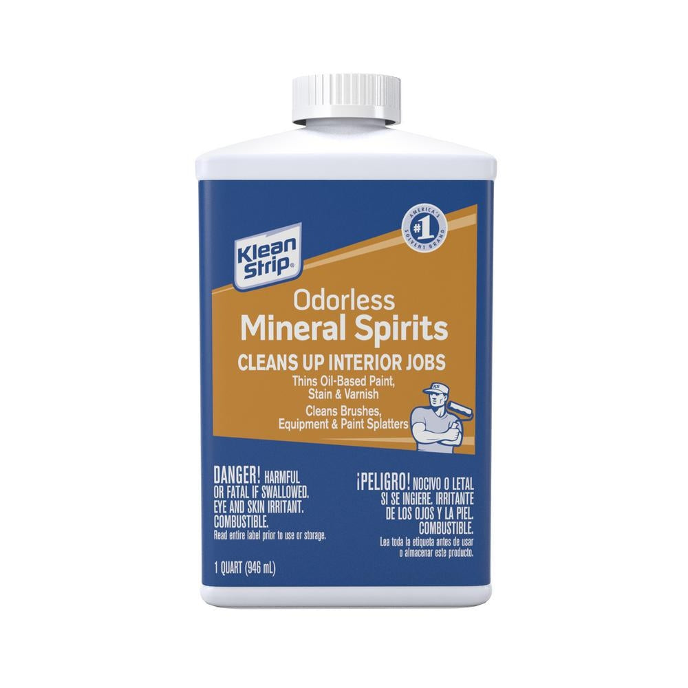 Klean-Strip 32 oz. Mineral Spirits Combustible Paint Solvent