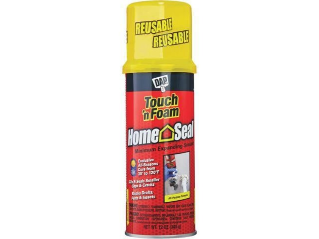 Touch `N Foam 4001012412 Home Seal Minimum Expanding Foam, 12 oz