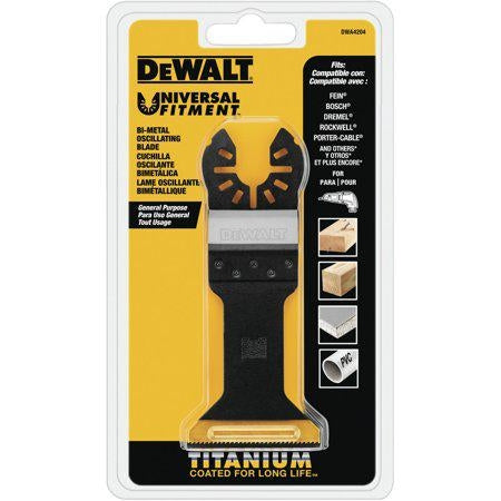 DEWALT DWA4204 Oscillating Wood & Nail Cutting Blade itanium