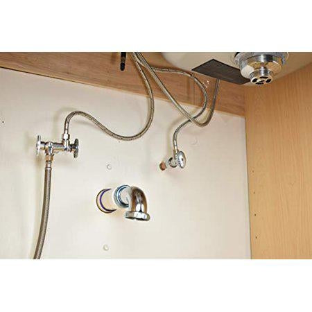 KEENEY K2901DHLF 250 PSI Three-Way Quarter Turn Dual Shut-Off Valve 0.5
