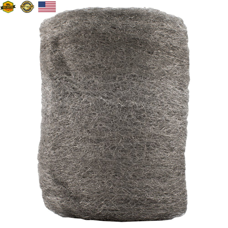 Homax Group 106600-06 #0000 Super Fine Steel Wool 16 Pads Per Pack (16 Pads (6 Pack))