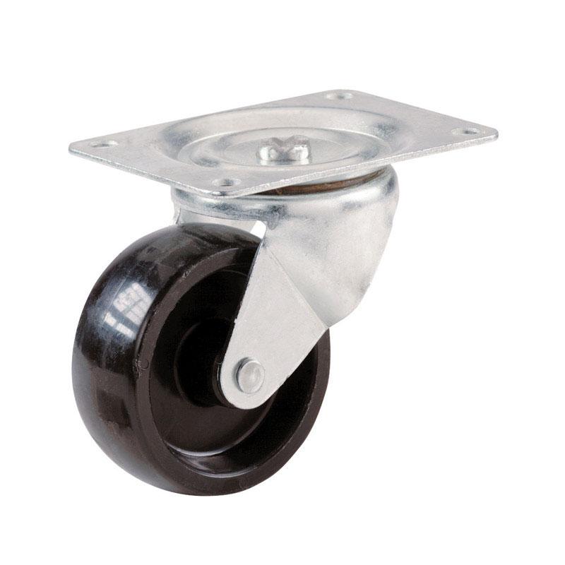 Shepherd Swivel Plate Caster 1-7/8 2-9/16 Polypropylene Wheels 3/4 Tread Capacity 125