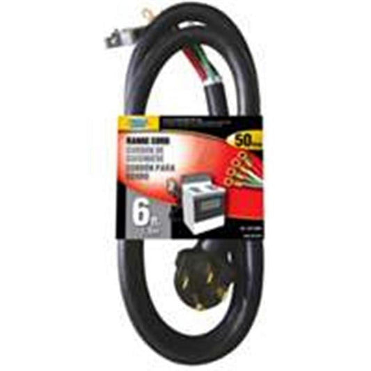 Power Zone ORR628206 Range Cord 6 by 2 & 8 by 2 Black 6