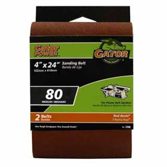 Sandbelt 4X24 80# 2pk