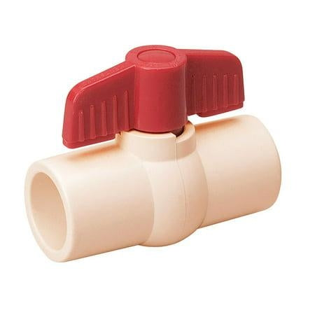 Ball Valve 1/2 CPVC Pipe (Pack of 1)