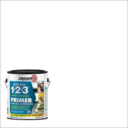 White Bulls Eye Water-Based 1-2-3 for All Surfaces Primer-2001