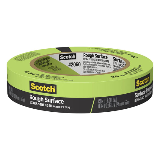 Scotch Rough Surface Painters Tape Green x 60.1 Yards