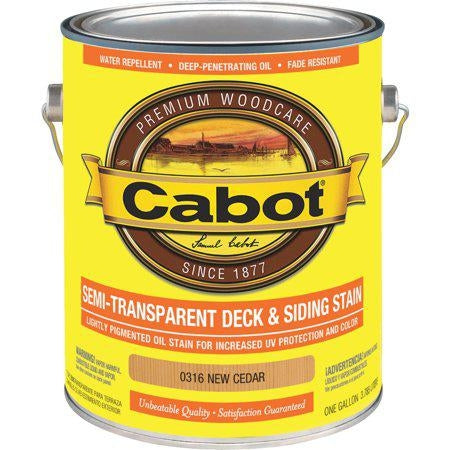 Cabot Semi-TranSparent Deck & Siding Exterior Stain