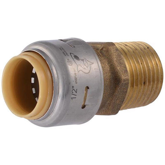 143027 0.5 x 0.5 in. Male Iron Pipe Connector