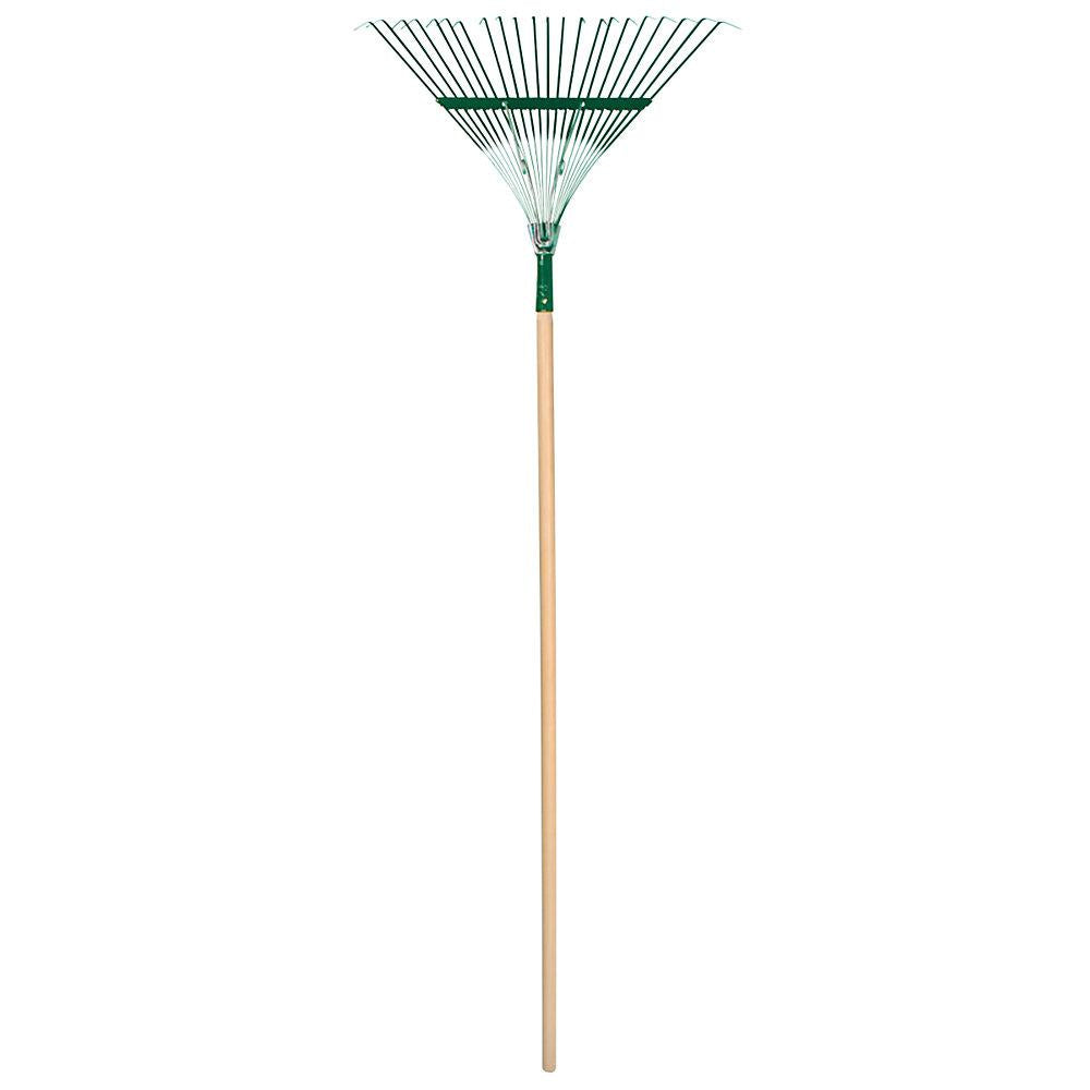 Union Tools 64430 Angled Tine Leaf Rake with Coil – sloan hardware
