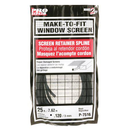 Prime Line P7516 Screen Retainer Spline black