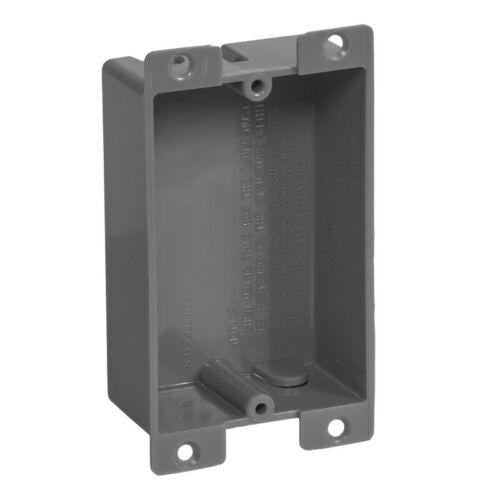 ECM Industries 100761 8 Cu. in. 1 Gang Rectangle Old Work Box