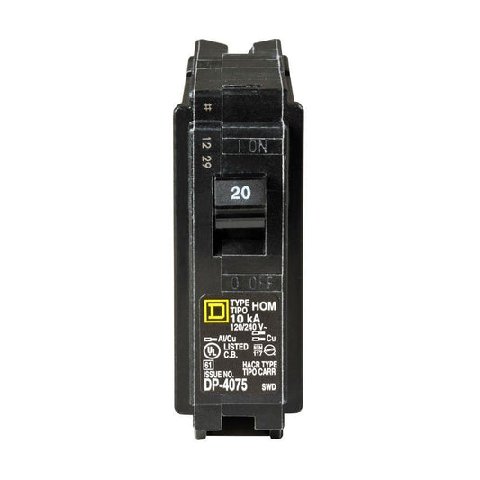 Hom120CP Homeline 20-Amp Single-Pole Circuit Breaker