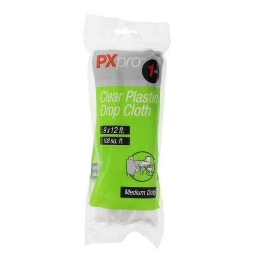 Great American Marketing 100DCFR Drop Cloth 9 x 12 ft. 9 ml Clear