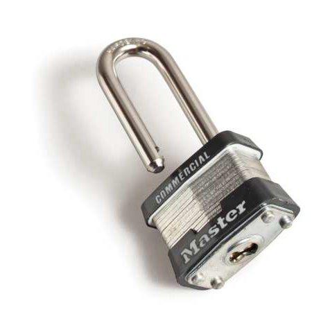 Master Lock Keyed Padlock Rectangle Silver 1KALJ