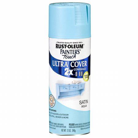 Rust-Oleum 249085 Painter S Touch 2X Spray Paint Aqua