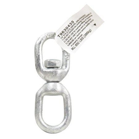 Campbell Galvanized Forged Steel Eye and Eye Swivel 850 lb