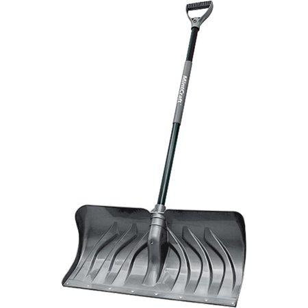 Vulcan Snow Shovel 24 L Polypropylene Blade Steel Poly D-Grip Handle