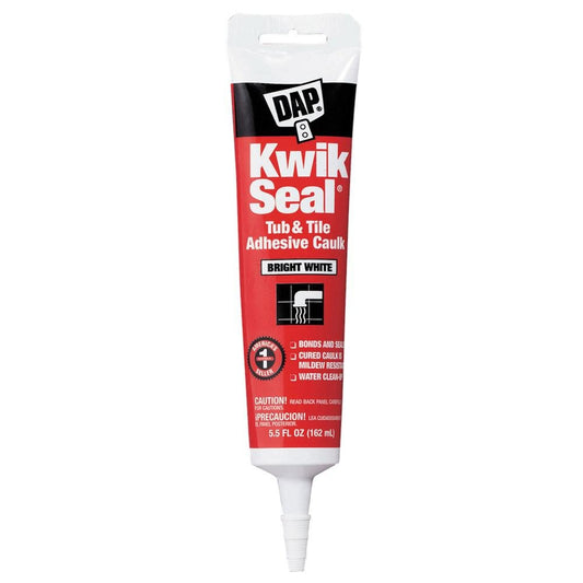 Dap Kwik Seal Kitchen and Bath Adhesive Caulk oz