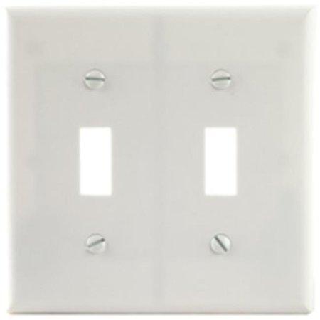 Cooper Wiring Devices 393791033 2139W-Box 2 Gang Switch Plate