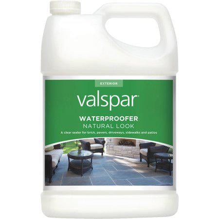1668987 Natural Look Sealer GL Valspar Clear Silicone Natural Sealer 1 Gal (Pack of 4)