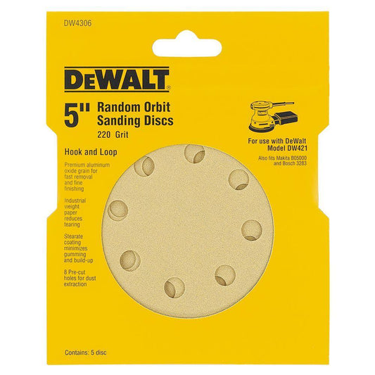 DEWALT DW4306 Random Orbital Sanding Disc in Grit
