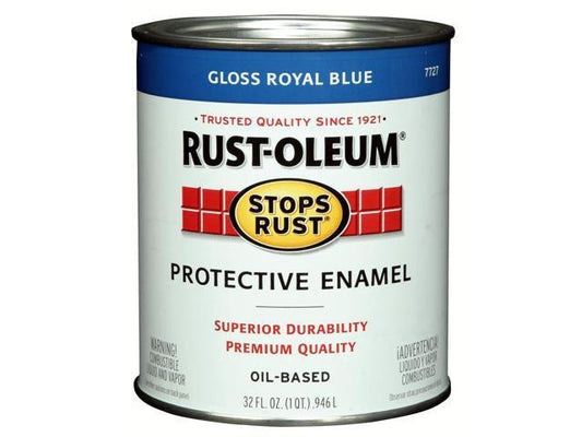 Rust-Oleum 7727502 Stops Rust Brush On Paint, 1 Quarts (Pack of 1)