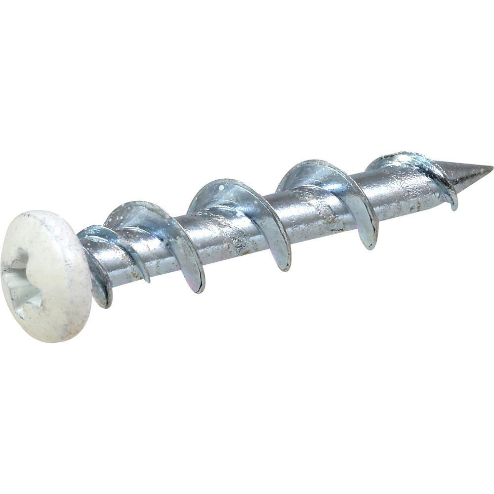 The Hillman Group Walldog 1-1/2 in. Hi-Lo Steel Pan-Head Phillips Anchors (25-Pack)-376241