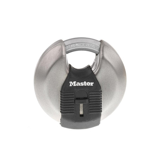 Master Lock 1-11/16 X 1 x 3-1/8 Steel Ball Bearing Locking Shrouded Shackle Padlock