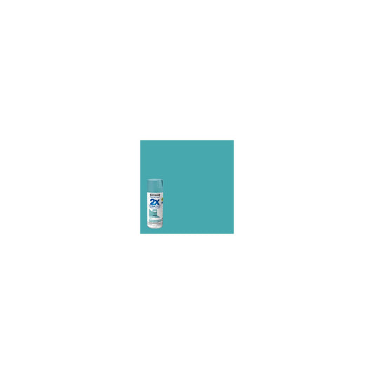 Rust-Oleum Painter s Touch 2X Ultra Cover Satin Vintage Teal Paint+Primer Spray Paint 12 oz