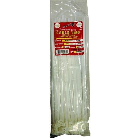 Tool City 11.8in. L White Tie pk