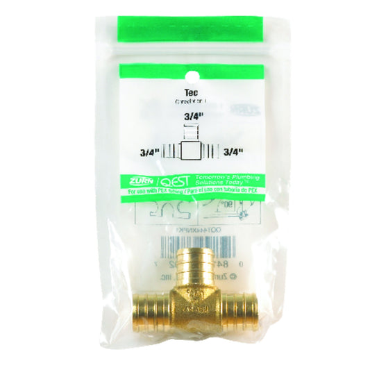 SharkBite UC370LFA PeX Tees -Inch x 3/4-Inch x 3/4-Inch
