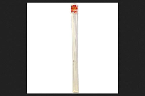 Tool City 48 in. L White Cable Tie 10 pk
