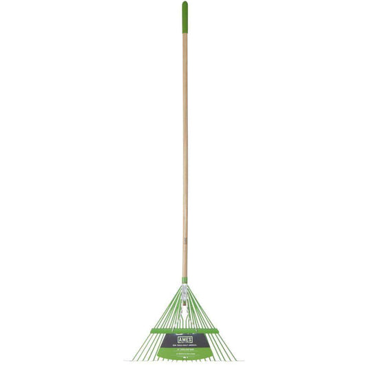 Ames 2915612 22-Tine Steel Leaf Rake, 61-Inch