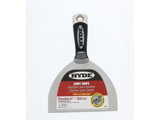 HYDE Stainless Steel Joint Knife 6 in. W x 8 in. L
