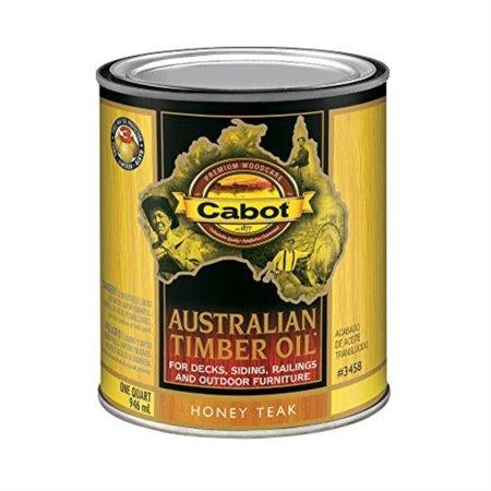 Cabot Australian Timber Oil Translucent Exterior Oil Finish Teak