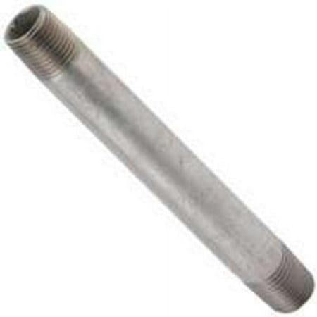 Worldwide Sourcing 11/4x6G Pipe Nipple Threaded L