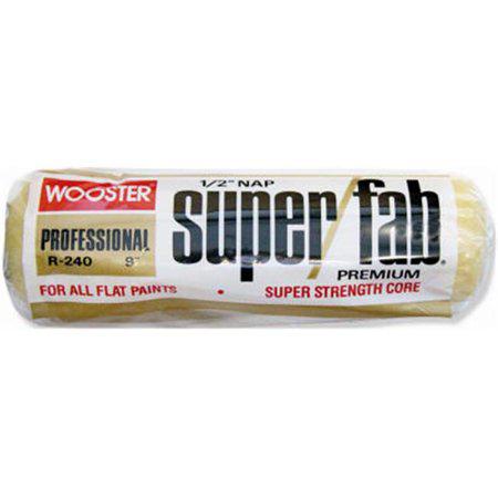 Wooster Brush R240-9 Super/Fab Roller Cover, 1/2-Inch Nap