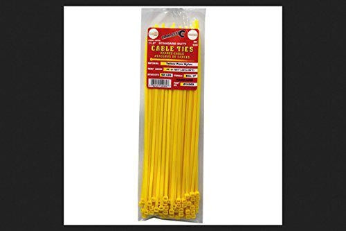 Tool City 11.8 in. L Yellow Cable Tie 100 pk
