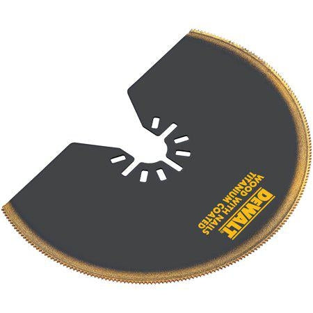 Oscillating Titanium Nitride Coated Semicircle Blade