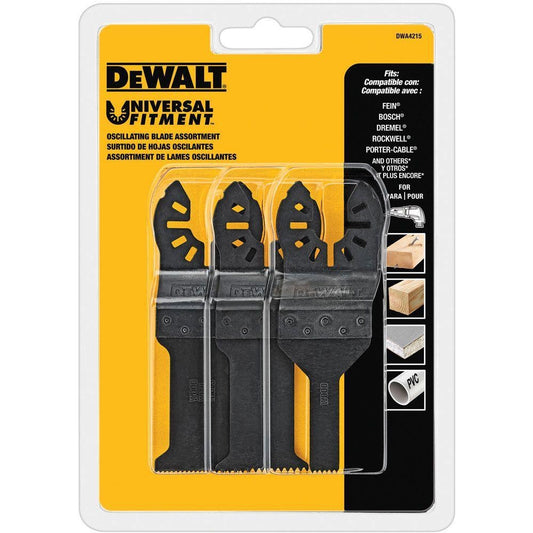 DEWALT-DWA4215 Oscillating 3-Piece Set