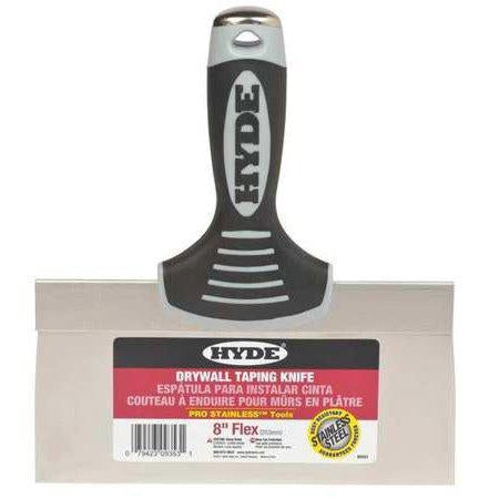 HYDE 09353 Pro Stainless Drywall Taping Knives LGth