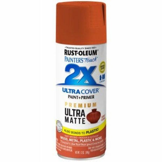 Rust-Oleum 366987 Painter S Touch 2X Spray Paint Burnt Sienna