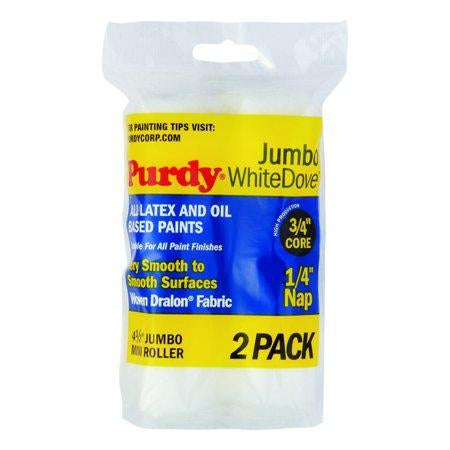 Purdy 140624010 4.5 x 0.25 in. White Dove Jumbo Mini Roller Cover