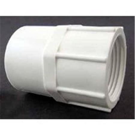 IPEX 3670288 1.25 in. Solvent Weld Pipe Adapter Socket with Sch40 PVC System