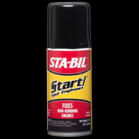 STA-BIL Start Your Engines! - Fixes Non-Running Engines - A Jump Start in A Can - Revitalizes Fuel System - Safe for 2 and 4-Cycle Engines