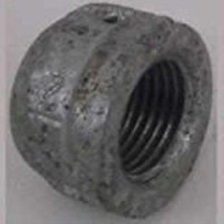 Worldwide Sourcing Cap Malleable GalV 1in