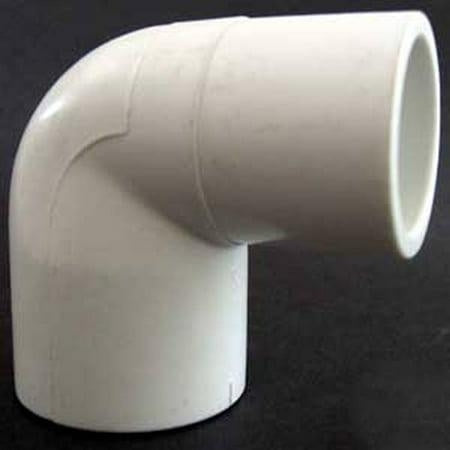 ipex 035546 Pipe Street Elbow, 90 Deg, 1 in, Spigot X Socket, Sch 40
